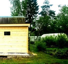 хозблок для дачи 2 на 4 - тип 3