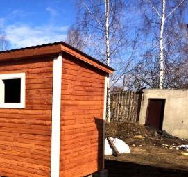 хозблок для дачи 3 4 - вариант 3