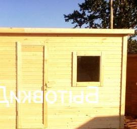 хозблок для дачи 3 4 - вариант 2