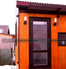 хозблок для дома - вариант 1