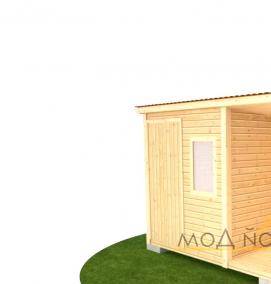 хозблок для дома - вариант 4