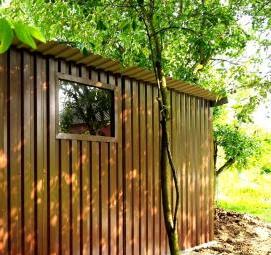 хозблок из металла - модель 1