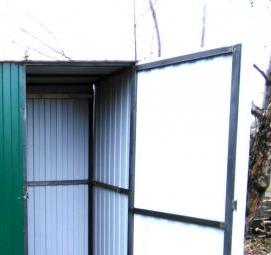 хозблок из металла - модель 3