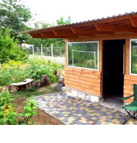 хозблок из панелей для дачи - модель 2