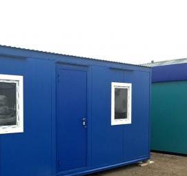 хозблок из панелей - тип 2