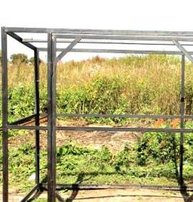 хозблок из поликарбоната - модель 4