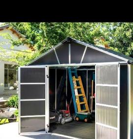 хозблок из поликарбоната - модель 2