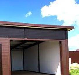 хозблок из сэндвич панелей под ключ - вариант 1