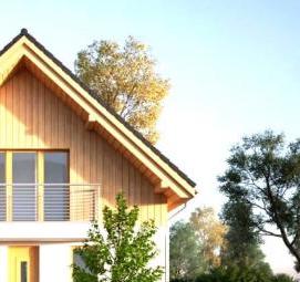 хозблок с двускатной крышей - модель 1