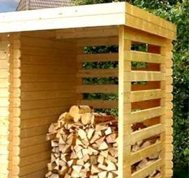 хозблок с погребом - модель 3