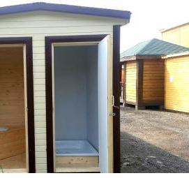 хозблок три в одном душ туалет - модель 2