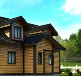 хозблоки из бруса под ключ проекты - модель 2