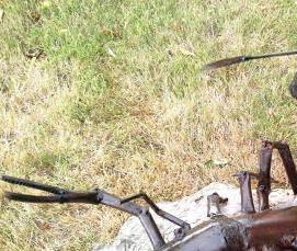 художественная ковка столы - вариант 1