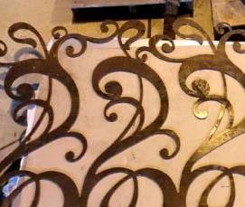 художественная лазерная резка - модель 4