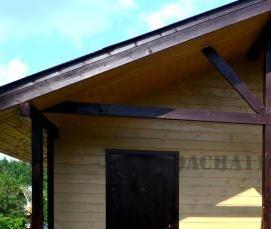 Имитация бруса 16х140 мм - вариант 3