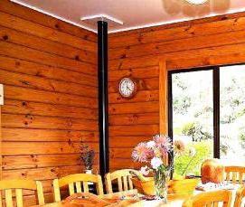 Имитация бруса Беленый дуб - модель 3