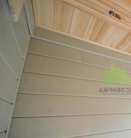 Имитация бруса - модель 1