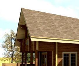 Имитация бруса Финский профиль - тип 4