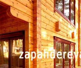 Имитация бруса полукруглая - модель 1