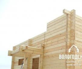 Имитация бруса Вологодский лес - вариант 1