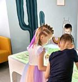 Интерактивная детская песочница - тип 2