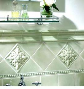 Итальянская керамическая плитка для ванны - модель 4