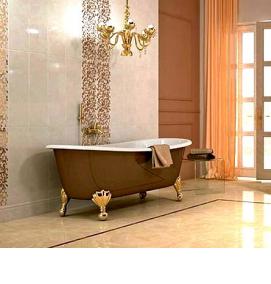 Итальянская керамическая плитка для ванны - модель 2