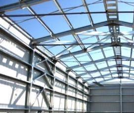 Изготовление ангаров из металлоконструкций - тип 1