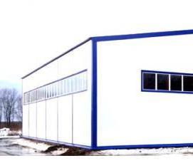 Изготовление ангаров из металлоконструкций - тип 4