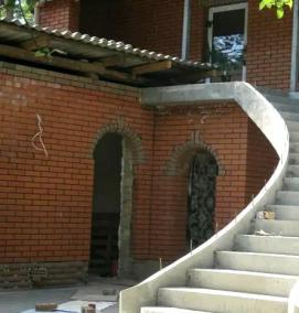 Изготовление бетонных лестниц - тип 4