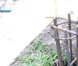 Изготовление буронабивных свай - вариант 2