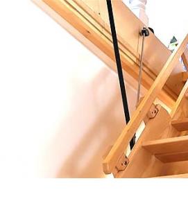 Изготовление чердачных лестниц - тип 3