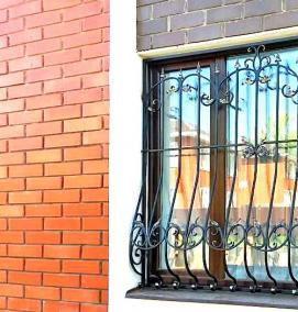 Изготовление и установка решеток на окна - вариант 4