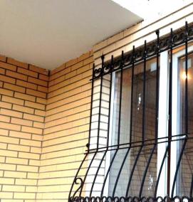 Изготовление и установка решеток на окна - вариант 2