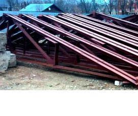 Изготовление легких металлоконструкций на заказ - модель 1