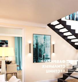 Изготовление лестниц на металлическом каркасе - вариант 4