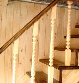 Изготовление лестницы на второй этаж - вариант 3