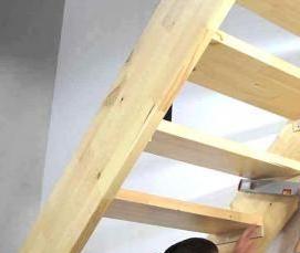 Изготовление переносных лестниц - модель 1