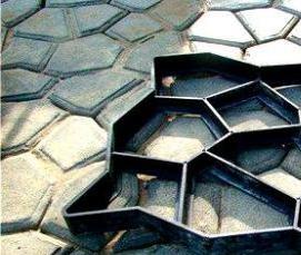 Изготовление пластиковой тротуарной плитки - вариант 3