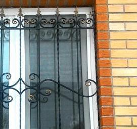 Изготовление раздвижных решеток на окна - тип 3