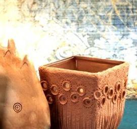 Изготовление скульптуры из глины - вариант 4