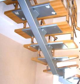 Изготовление строительной лестницы - тип 1