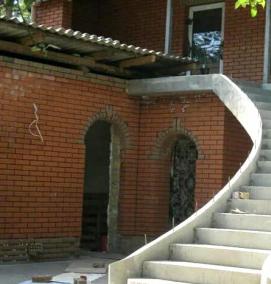 Изготовление уличных лестниц - модель 4