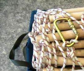 Изготовление веревочных лестниц - тип 2