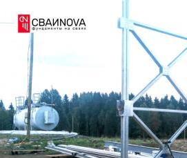 Изготовление винтовых свай - модель 4