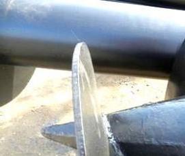 Изготовление винтовых свай - модель 2