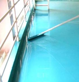 Износостойкие наливные полы - тип 1