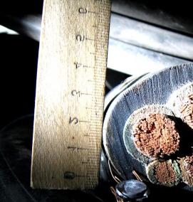 Кабель 1х35 медный - модель 4