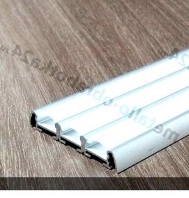 Кабель канал алюминиевый 90х50 - тип 1