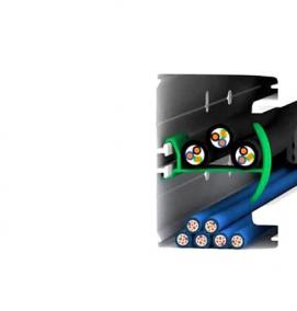 Кабель канал алюминиевый 90х50 - тип 4